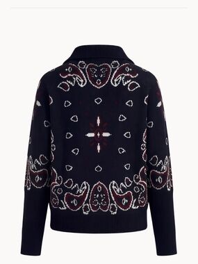Oversized bandana print cardigan Size L